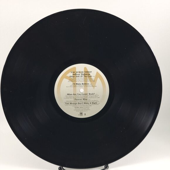 Jeffrey Osborne Stay With Me Tonight Vinyl LP AandM 1983 Soul RnB Album EX - Picture 7 of 16